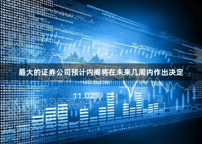最大的证券公司预计内阁将在未来几周内作出决定
